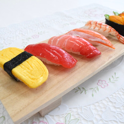 食品サンプル「目で食べるお寿司」 2枚目の画像