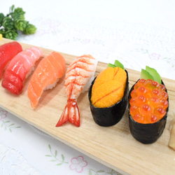 食品サンプル「目で食べるお寿司」 3枚目の画像