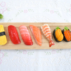 食品サンプル「目で食べるお寿司」 4枚目の画像