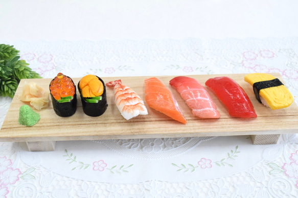 食品サンプル「目で食べるお寿司」 5枚目の画像