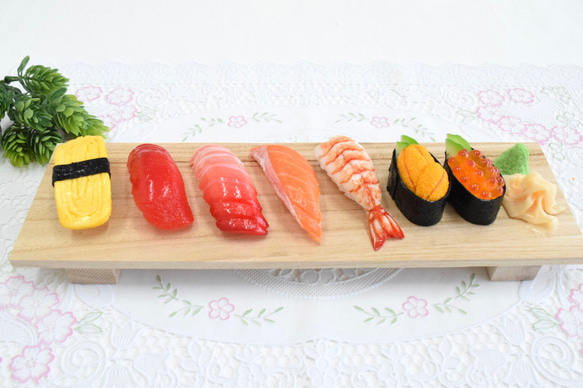 食品サンプル「目で食べるお寿司」 6枚目の画像