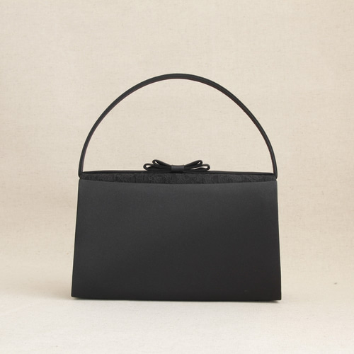 送料無料】【即納】レースフォーマルバッグ／卒業式バッグ／ブラック