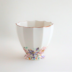 秋桜名入れ対応マグカップ　お花マグカップは可愛らしい大人の雰囲気。新作は、砂糖の衣（アイシ 6枚目の画像