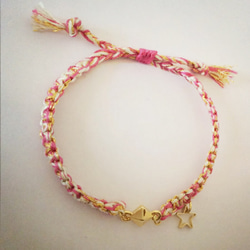 ゆゆ　ハンドメイドブレスレット26点 刺繍糸のブレスレット ブレスレット Yuk*i 通販 1493804｜Creema