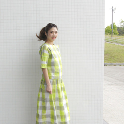 ≪Exclusive page for Yichi Liao≫Cotton blouse & skirt 5枚目の画像