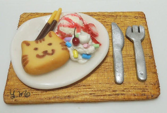 フェイクフード☆ねこねこパンケーキ♪ 4枚目の画像