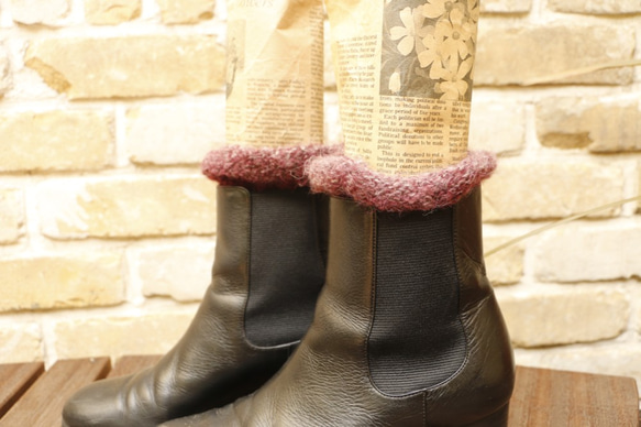 Red Wine Boots Toppers 1枚目の画像