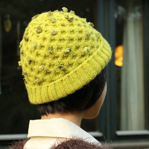 Buttercup 黄緑の帽子 ニット帽・ビーニー Toison d'Or 通販