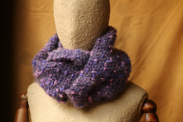 Purple Pink Bubbling Snood 3枚目の画像