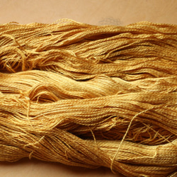 グレード A 絹糸の草木染め　Onion Skin Silk 4枚目の画像