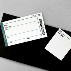 ボーディングチケット風/宛名シール/宛名ラベル シール・ステッカー