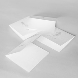 【新】二つ折りフラワーメッセージカード/thankyouカード/サンクスカード 8枚目の画像