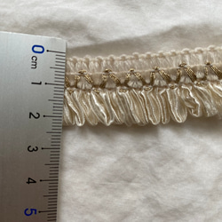 [從 50 厘米起] RCP-00850 蕾絲花邊絲帶刀片膠帶膠帶絲帶流蘇流蘇花邊 第3張的照片