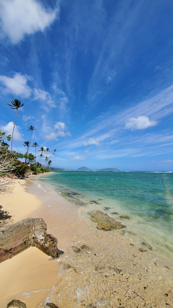 大粒ローズクォーツとグリーンカルサイトのサンキャッチャー 天然石 From Hawaii 6枚目の画像