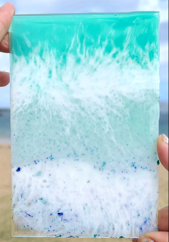 【受注制作】Aniani Nalu (Glass Waves/ガラスの波)From Hawaii with Aloha 1枚目の画像