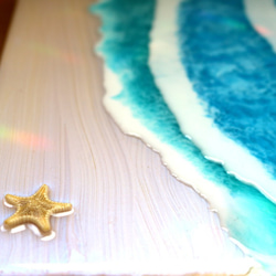 【受注制作】Lanikai Hokuhele(Heavenly Sea & Star Fish/天国の海&ヒトデ) 4枚目の画像