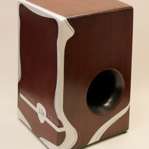 カホン　サイドホール仕様　1 茅ケ崎カホン ベーシックデザイン サイドホール型 470mm x 310mm x