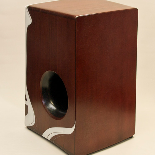 茅ケ崎カホン ベーシックデザイン サイドホール型 470mm x 310mm x