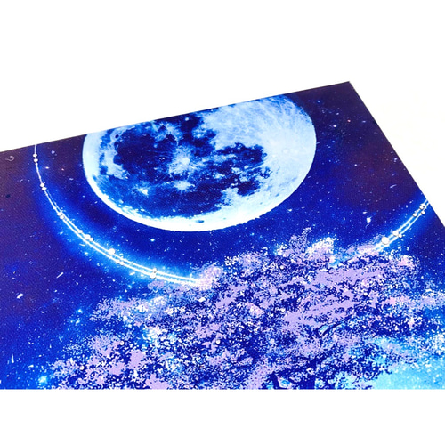 スワロフスキー アートパネル 幻想的なインテリアアートパネル