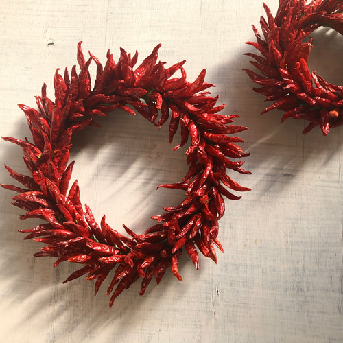 インテリア唐辛子リース fine-flower_ag196