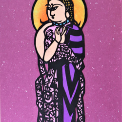 川上澄生 「煙管４本」、昭和2希少画集より、新品高級額装付 送料無料]切り絵 川上澄生の「煙管を持つ南蛮人」 切り絵 HIROSI 通販