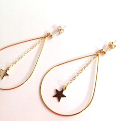 star in the drop pierce 2枚目の画像