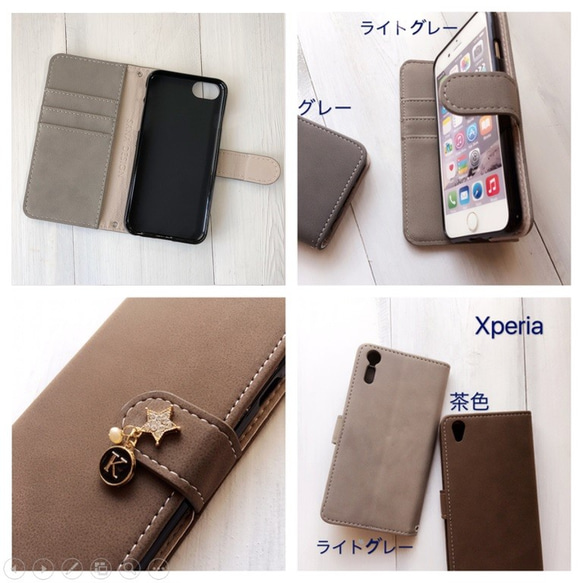 智慧型手機殼相容於所有型號，錢包式 iPhone 17 Pro Max、16 Pro Max、首字母 第3張的照片