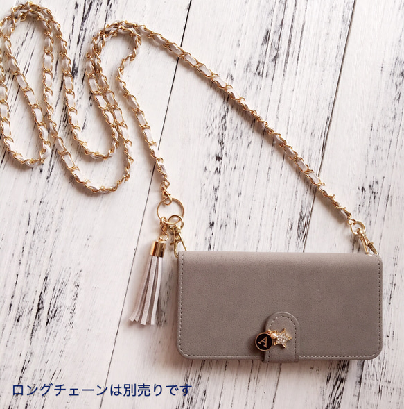 智慧型手機殼相容於所有型號，錢包式 iPhone 17 Pro Max、16 Pro Max、首字母 第4張的照片