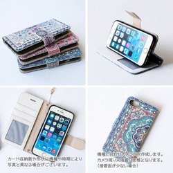 智慧型手機外殼幾乎可相容於所有型號的 iPhone 16e/15/SE3/mini/Pro 筆記本類型外殼 Xperia 圍巾 第3張的照片