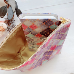 Pouch Makeup Pouch 紫色 Moroccan Pouch 第2張的照片