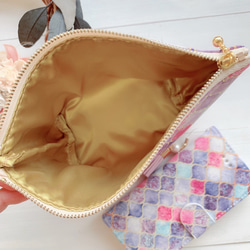 Pouch Makeup Pouch 紫色 Moroccan Pouch 第3張的照片