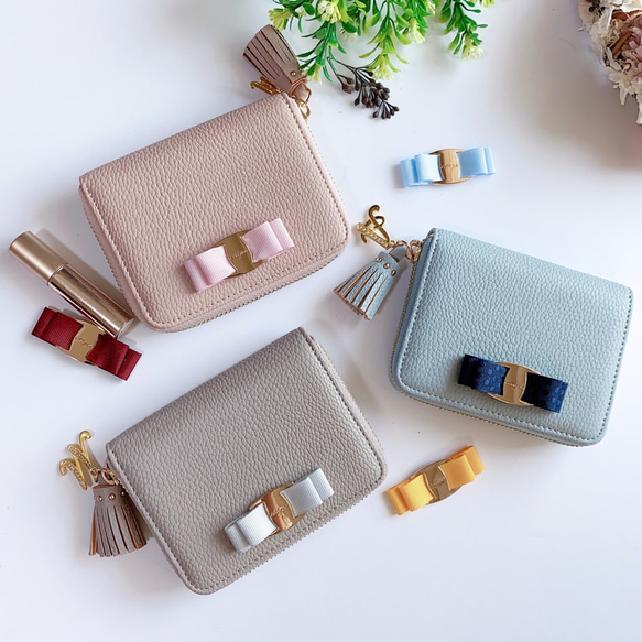 財布 ミニ財布 お財布 ウォレット コインケース　カード入れ付き 大きめ 8枚目の画像