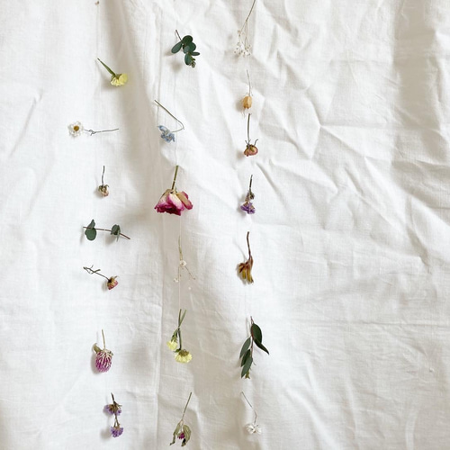 3本セット/送料無料】セミオーダー可能◎癒しのフラワーカーテン