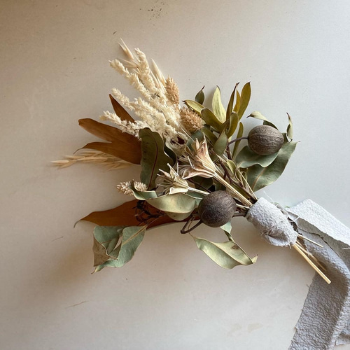 ネイティブフラワーの注連縄 2way お正月飾り