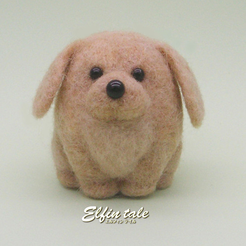 受注制作】わんころころ☆ゴールデンレトリバー 羊毛フェルト