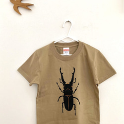 ギラファノコギリクワガタ/昆虫Tシャツ/クワガタ 3枚目の画像