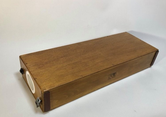 ラップトップカホン、ショルダーカホン、ライブ演奏用、LBD-01EB(エボニー塗装） 2枚目の画像