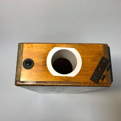 ラップトップカホン、ショルダーカホン、ライブ演奏用、LBD-01EB(エボニー塗装） 3枚目の画像