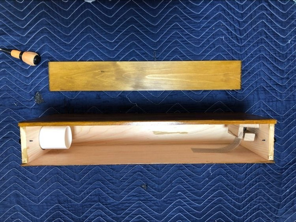 ラップトップカホン、ショルダーカホン、ライブ演奏用、LBD-01EB(エボニー塗装） 7枚目の画像