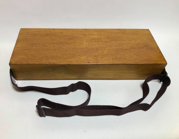 ラップトップカホン、ショルダーカホン、ライブ演奏用、LBD-01EB(エボニー塗装） 4枚目の画像