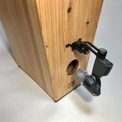 Jazz向カホン、キューバ式カホン、ライブ演奏用、LBD-02EB(エボニー塗装） 6枚目の画像