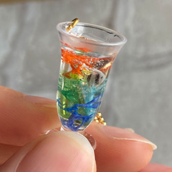 海のカクテルキーホルダー[グラス] 4枚目の画像