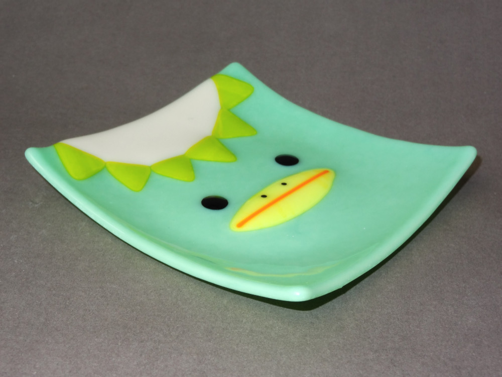 カッパの瀬戸物 ◇瀬戸 織部焼 かっぱ 河童の置物 - メルカリ