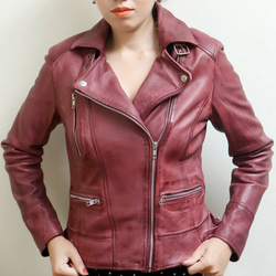 牛革・ベルト付き牛革コート Cow Leather Coat with Belt コート  