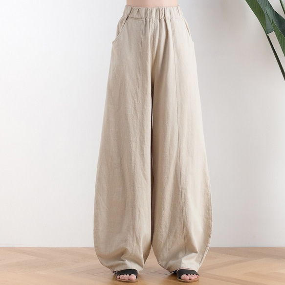 Damir doma バルーンパンツ コットンリネン Damir doma バルーンパンツ コットンリネン
