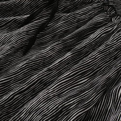 【即納】落ち感・揺れ感が美しい☆ モノトーンストライプ柄 サロペットパンツ 4枚目の画像