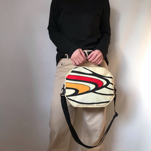 ✨帯リメイク ショルダーバッグ ボストンバッグ ハンドバッグ 黒