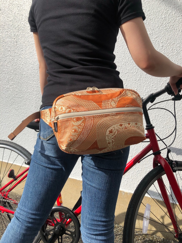 帯バッグリメイク 778番ボディバッグ 帯バッグリメイク 778番ボディバッグ