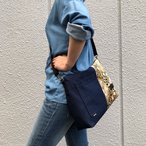 ✨帯リメイク メッセンジャーバッグ ショルダーバッグ ボディーバッグ