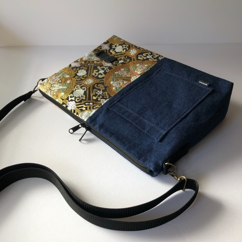 ✨帯リメイク メッセンジャーバッグ ショルダーバッグ ボディーバッグ